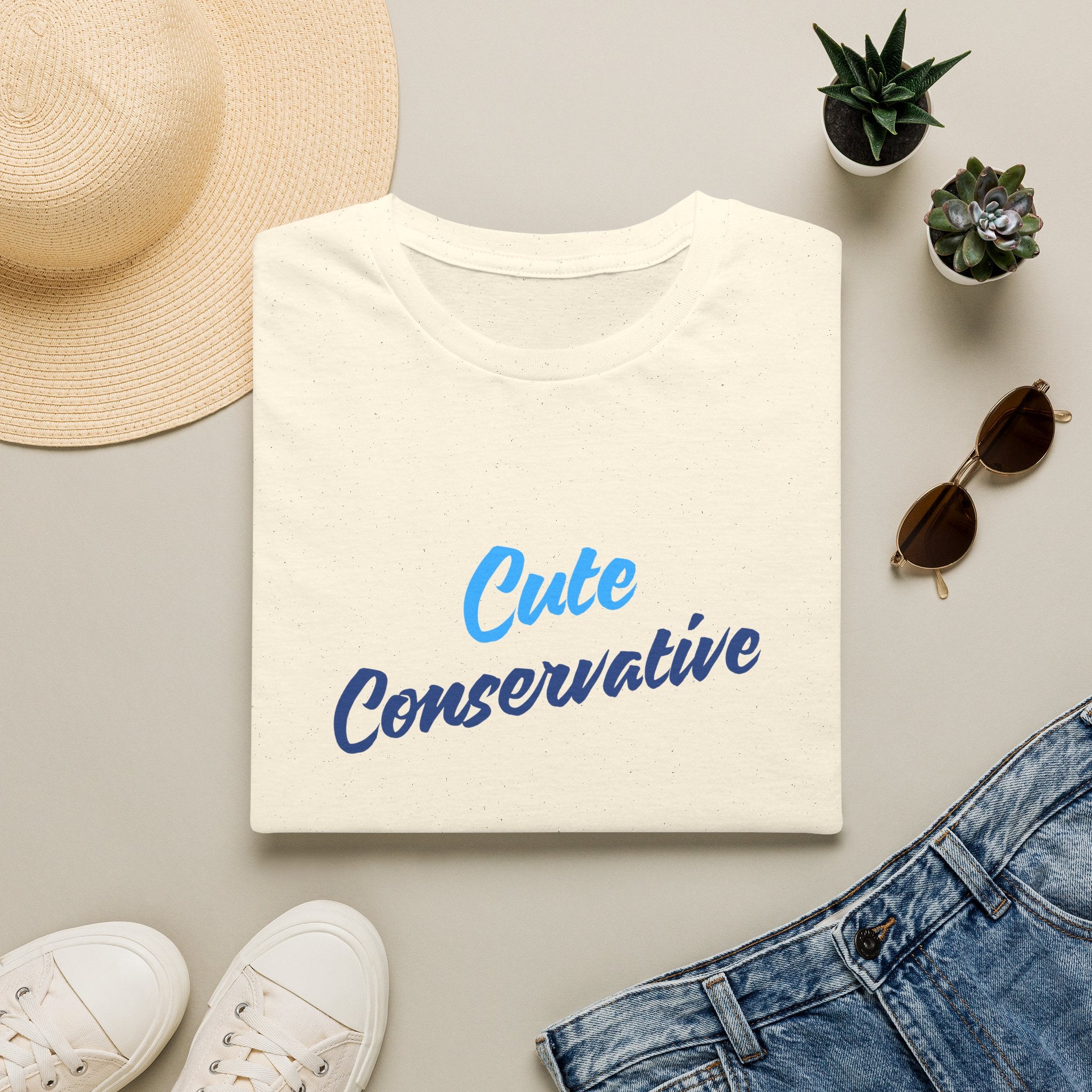 Cute Conservative T-Shirt — Women's Political Statement Tee