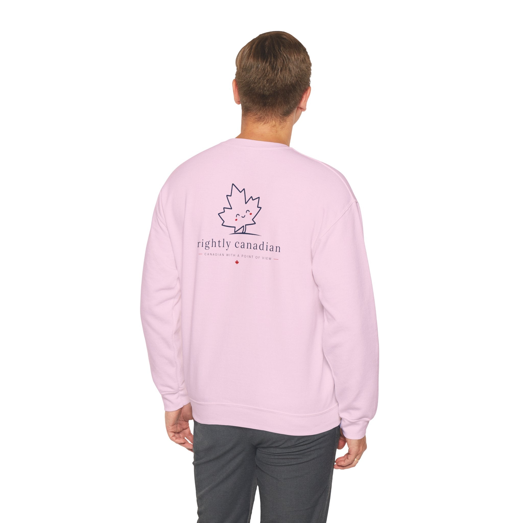 Conservative Presenting Sweatshirt — Rightly Canadian Crewneck