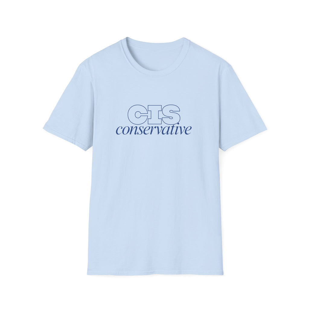 CIS Conservative T‑Shirt — Minimal Political Statement Tee