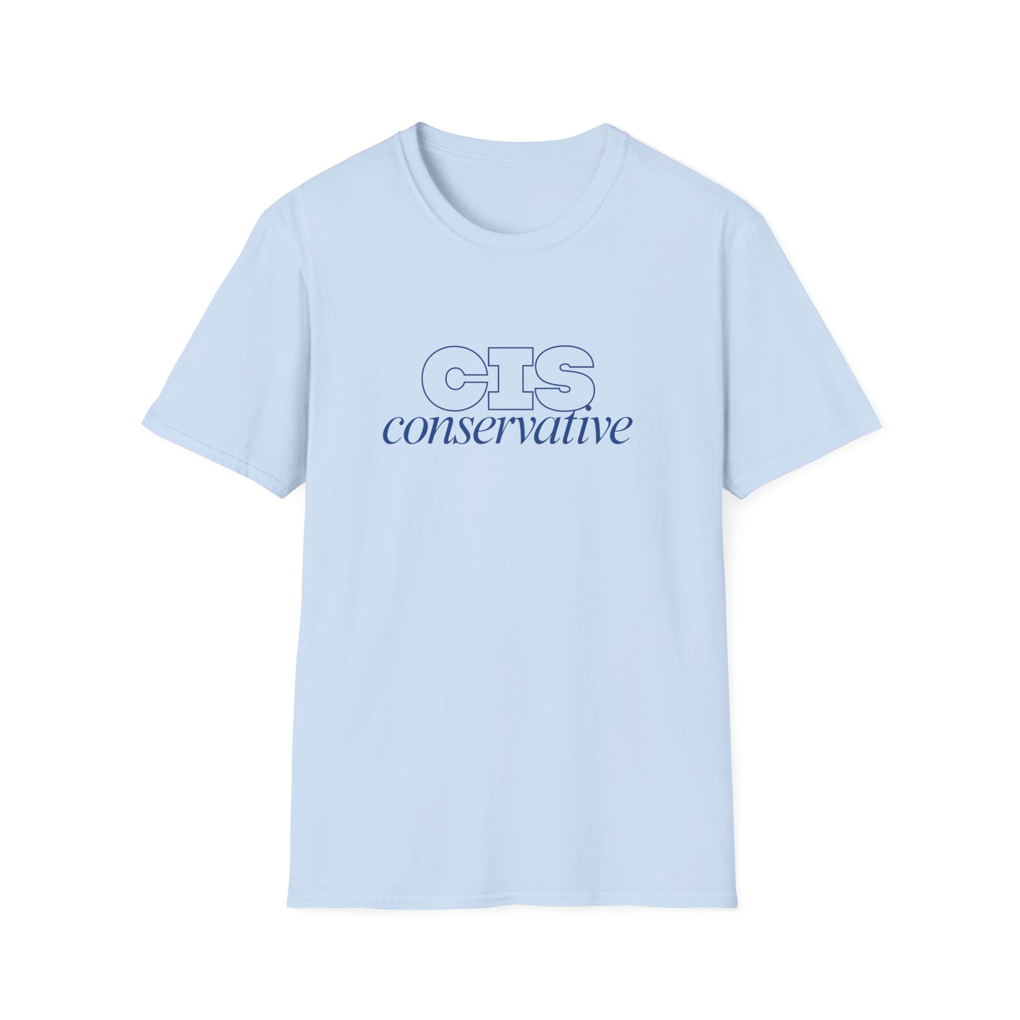 CIS Conservative T‑Shirt — Minimal Political Statement Tee