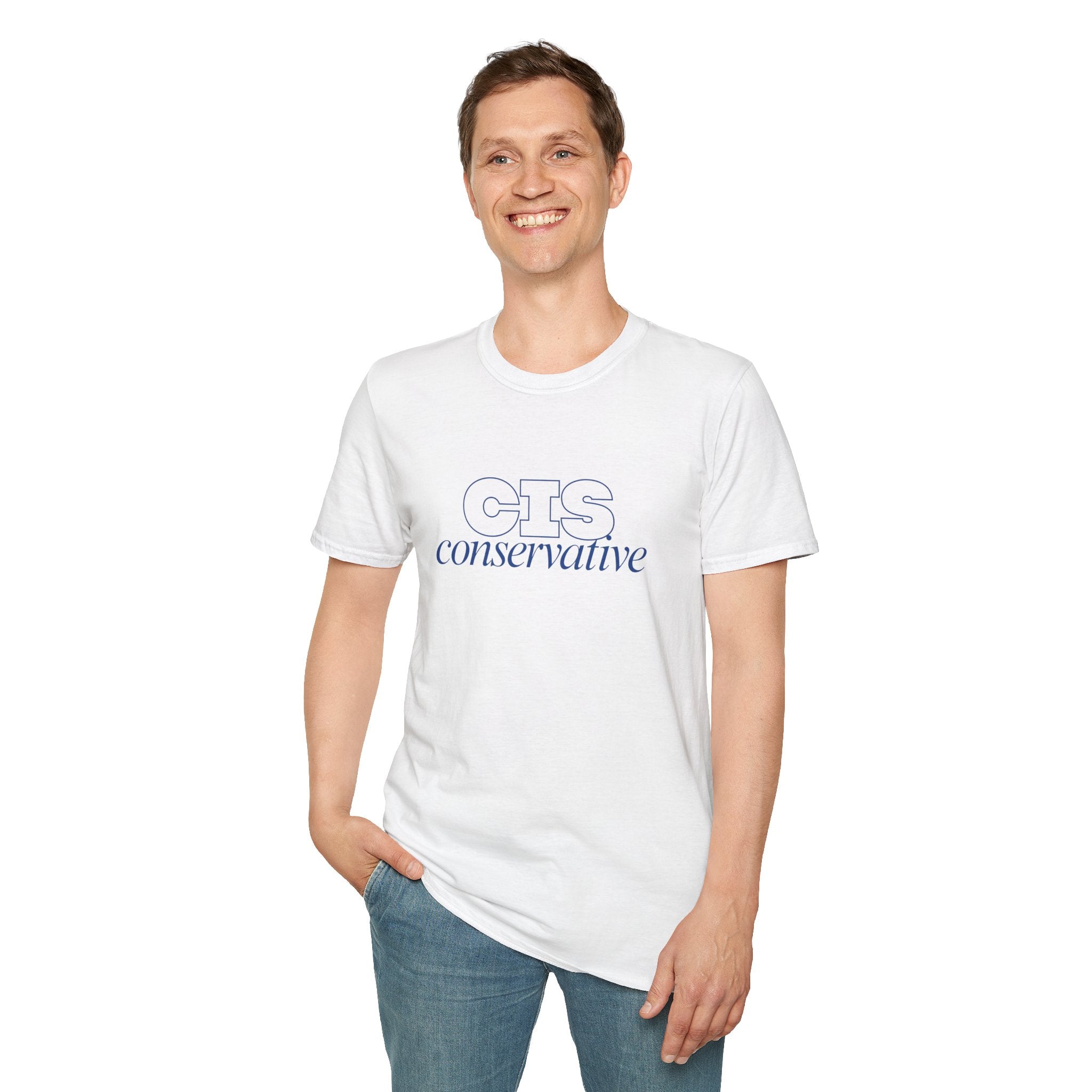 CIS Conservative T‑Shirt — Minimal Political Statement Tee
