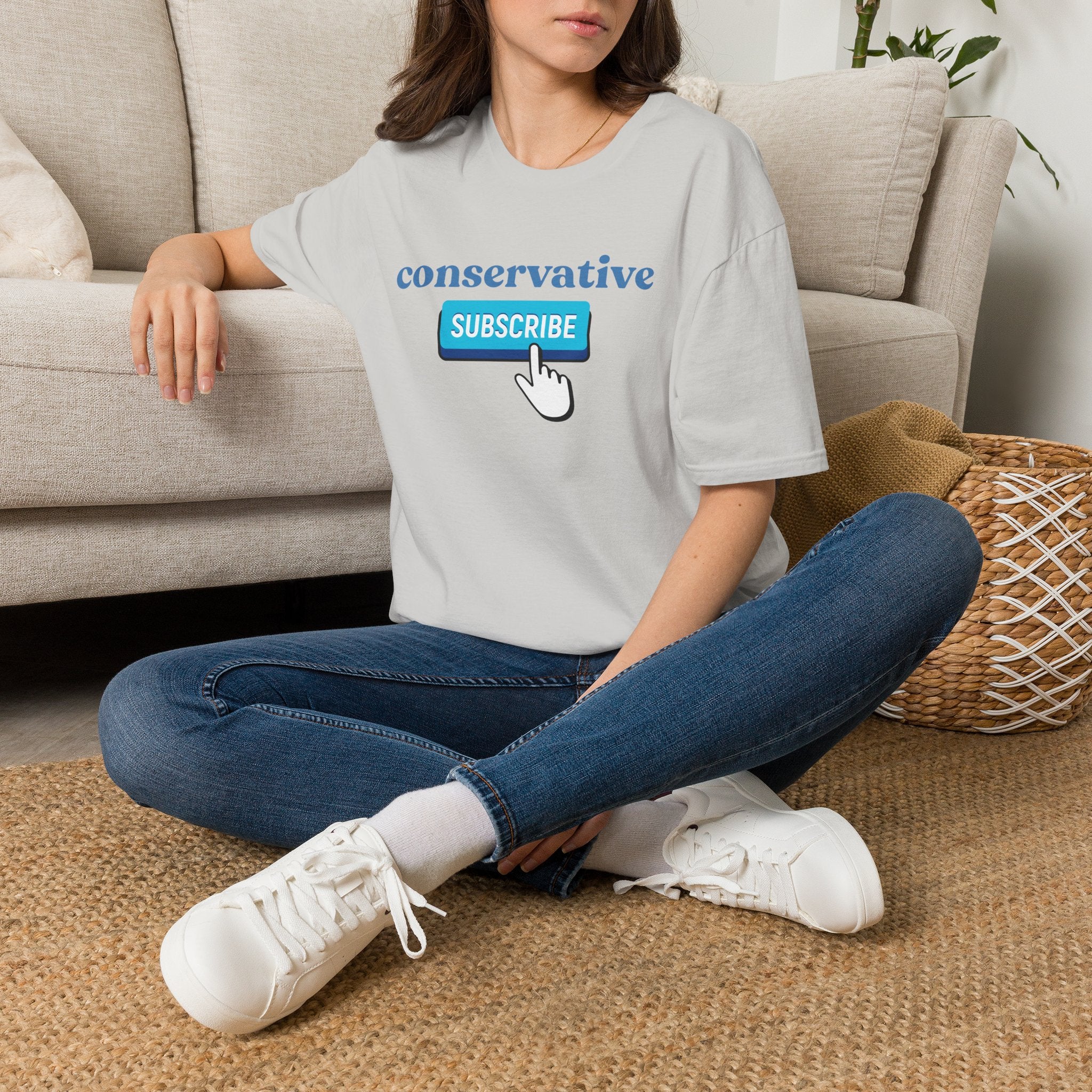 Conservative "Subscribe" T-Shirt — Political Statement Tee