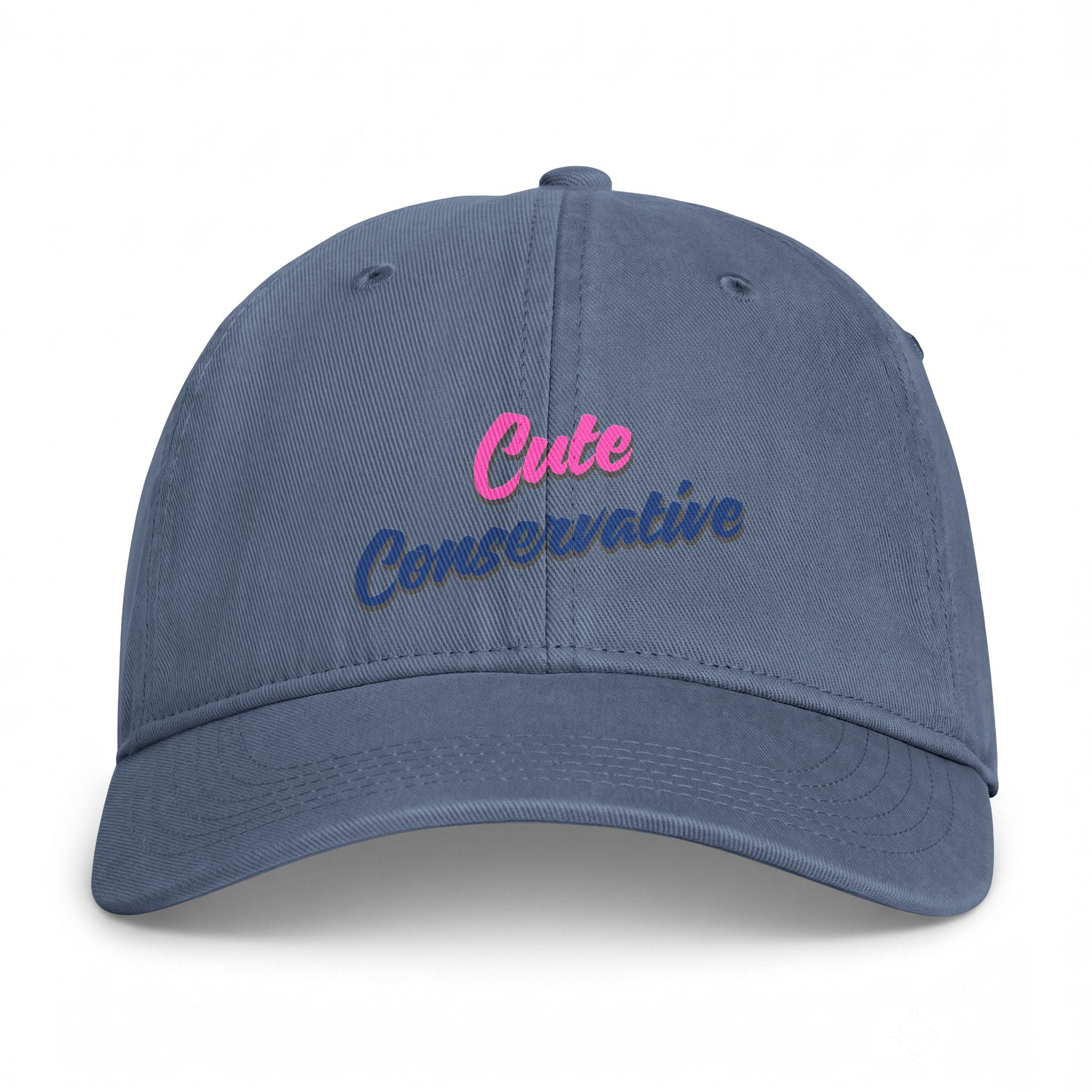 Cute Conservative Cap – Coastal Washed Cotton Baseball Hat