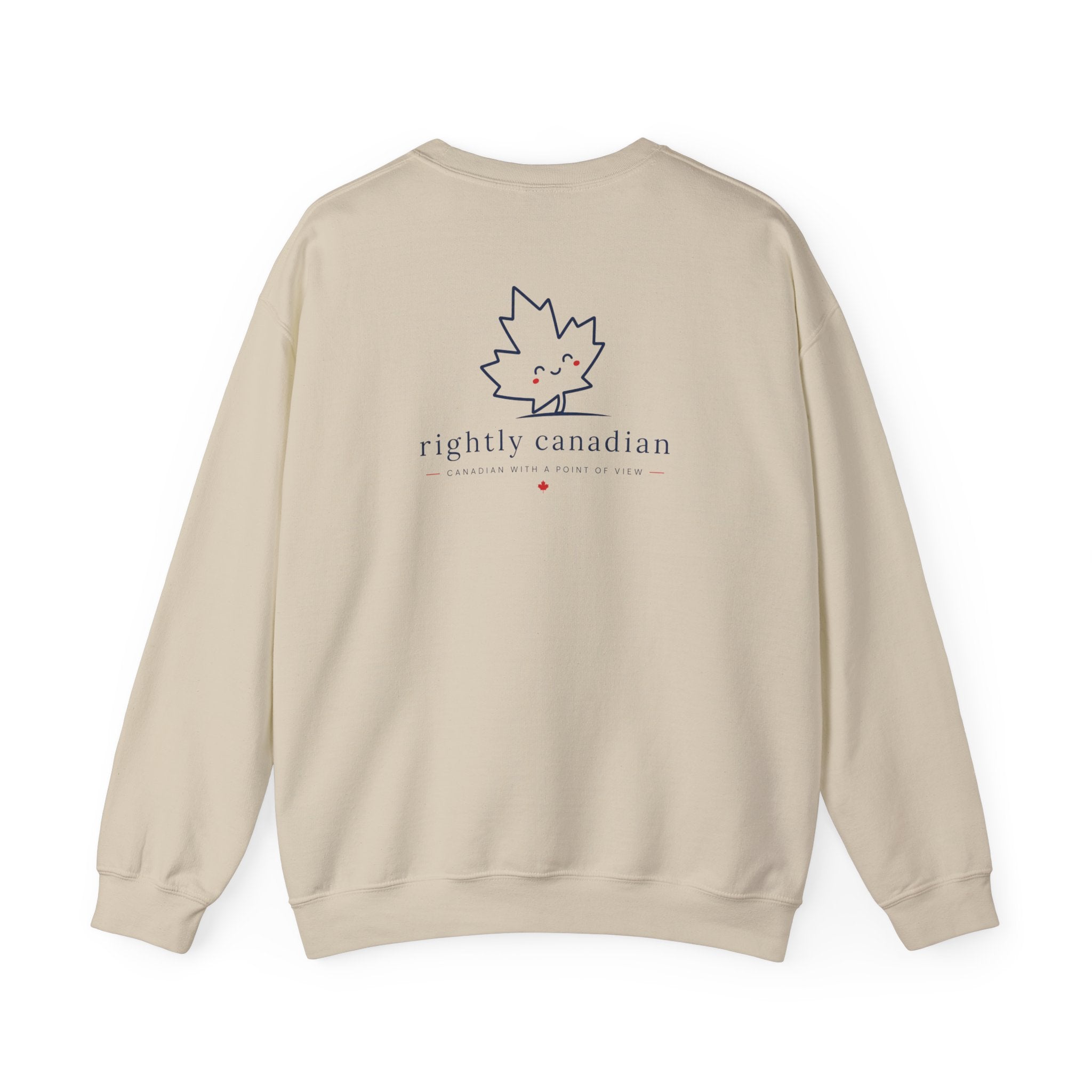 Cute Conservative Sweatshirt — Rightly Canadian Crewneck