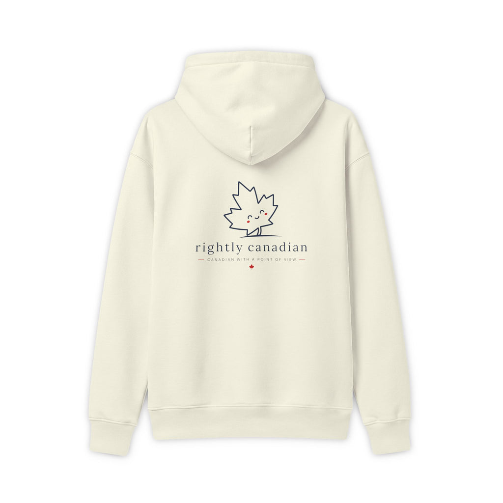Assigned Conservative Hoodie — Rightly Canadian Maple Logo Pullover