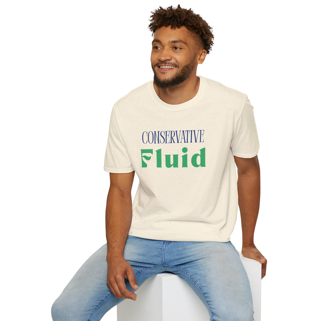 Conservative Fluid T-Shirt — Political Statement Tee