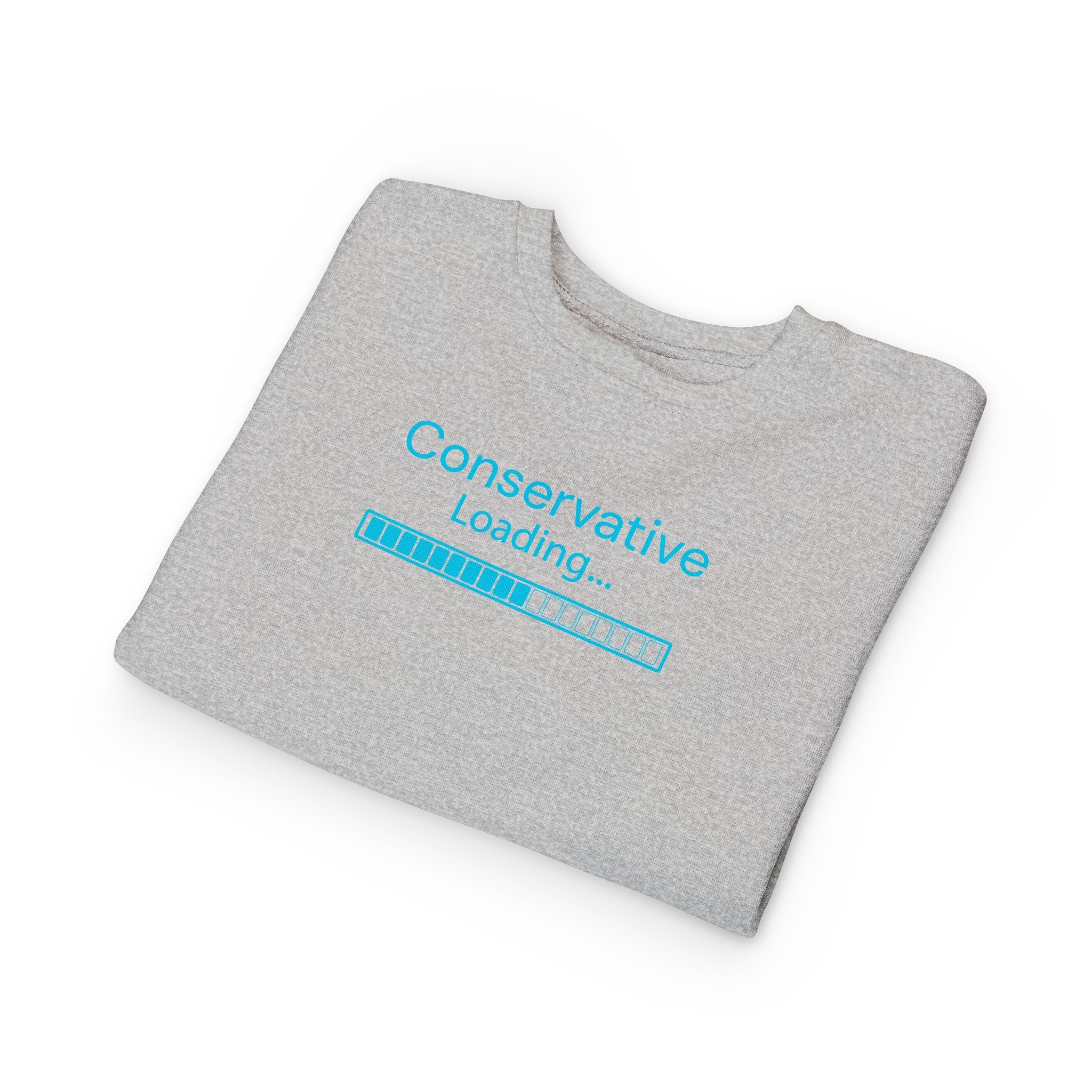 Toddler Sweatshirt — "Conservative Loading..." Cute Rightly Canadian Maple Crew