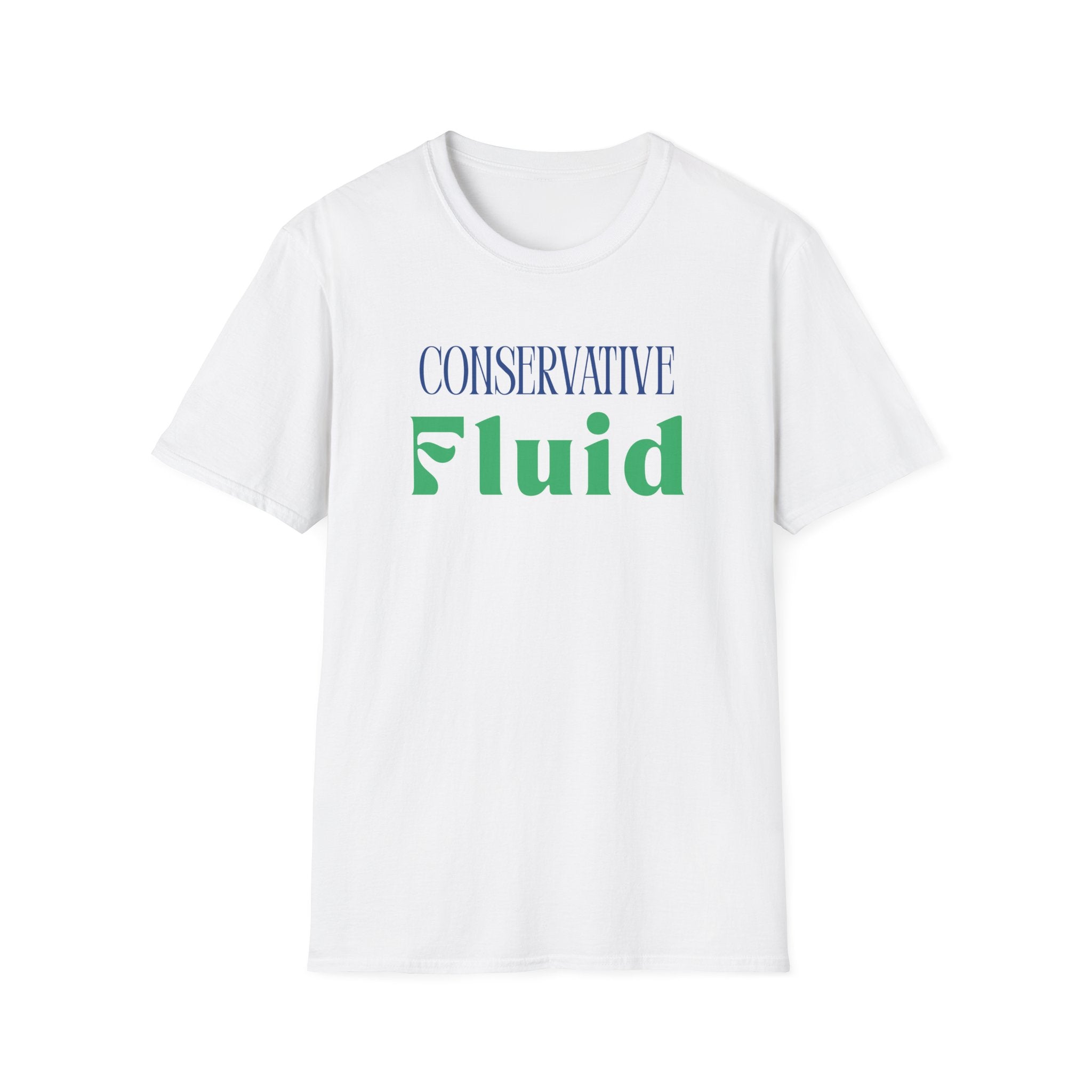 Conservative Fluid T-Shirt — Political Statement Tee