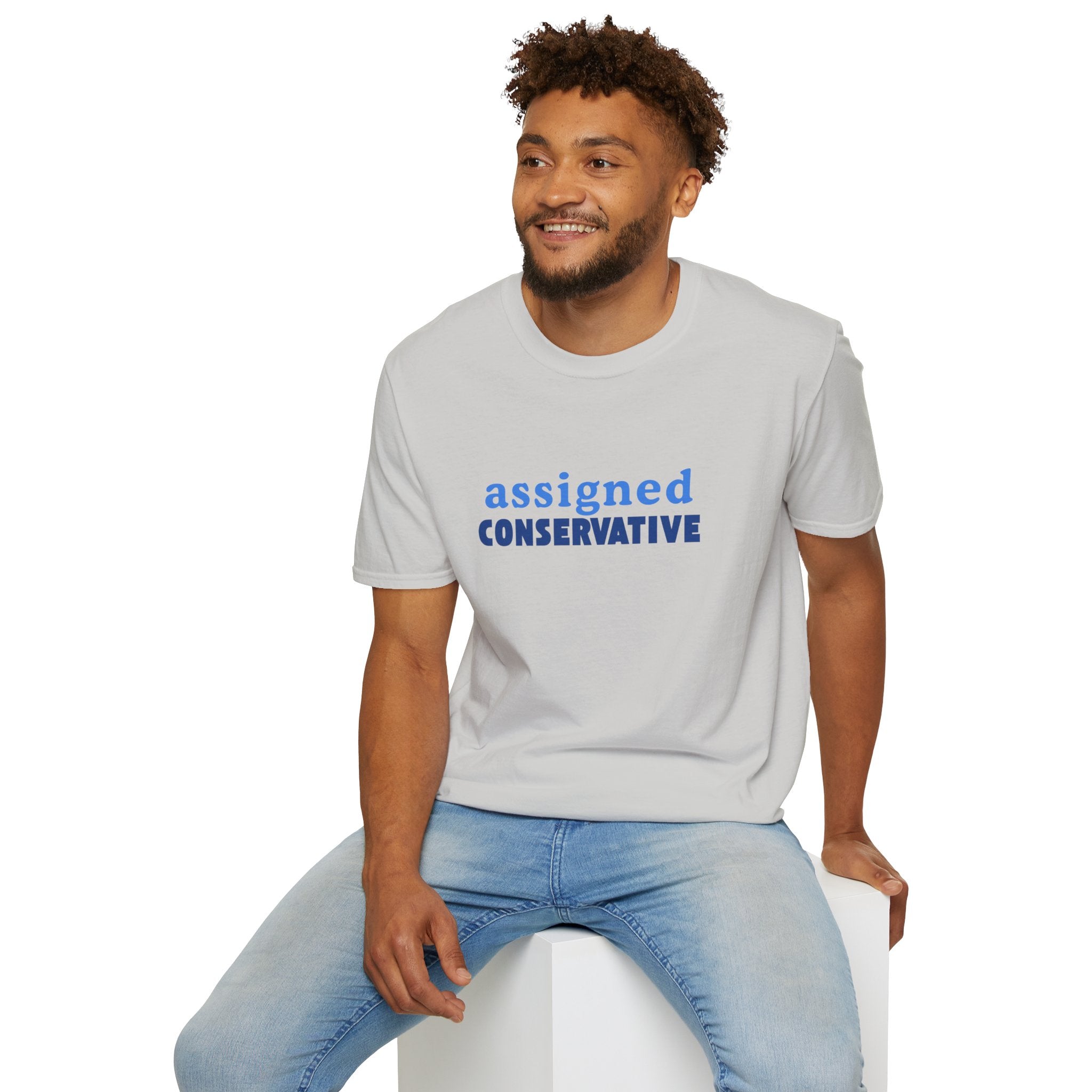 Assigned Conservative T-Shirt — Political Statement Tee