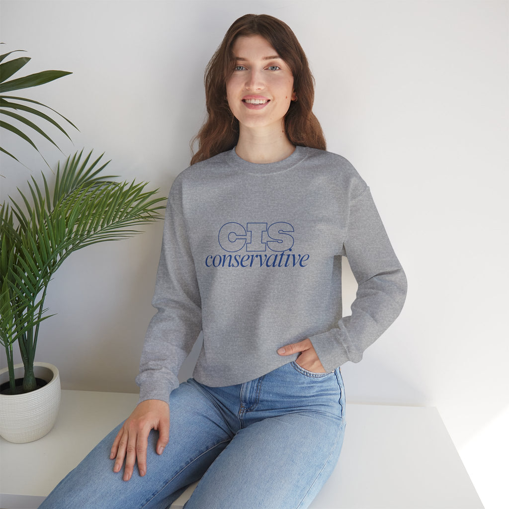 Conservative Crewneck Sweatshirt – 'CIS Conservative' Rightly Canadian Pullover