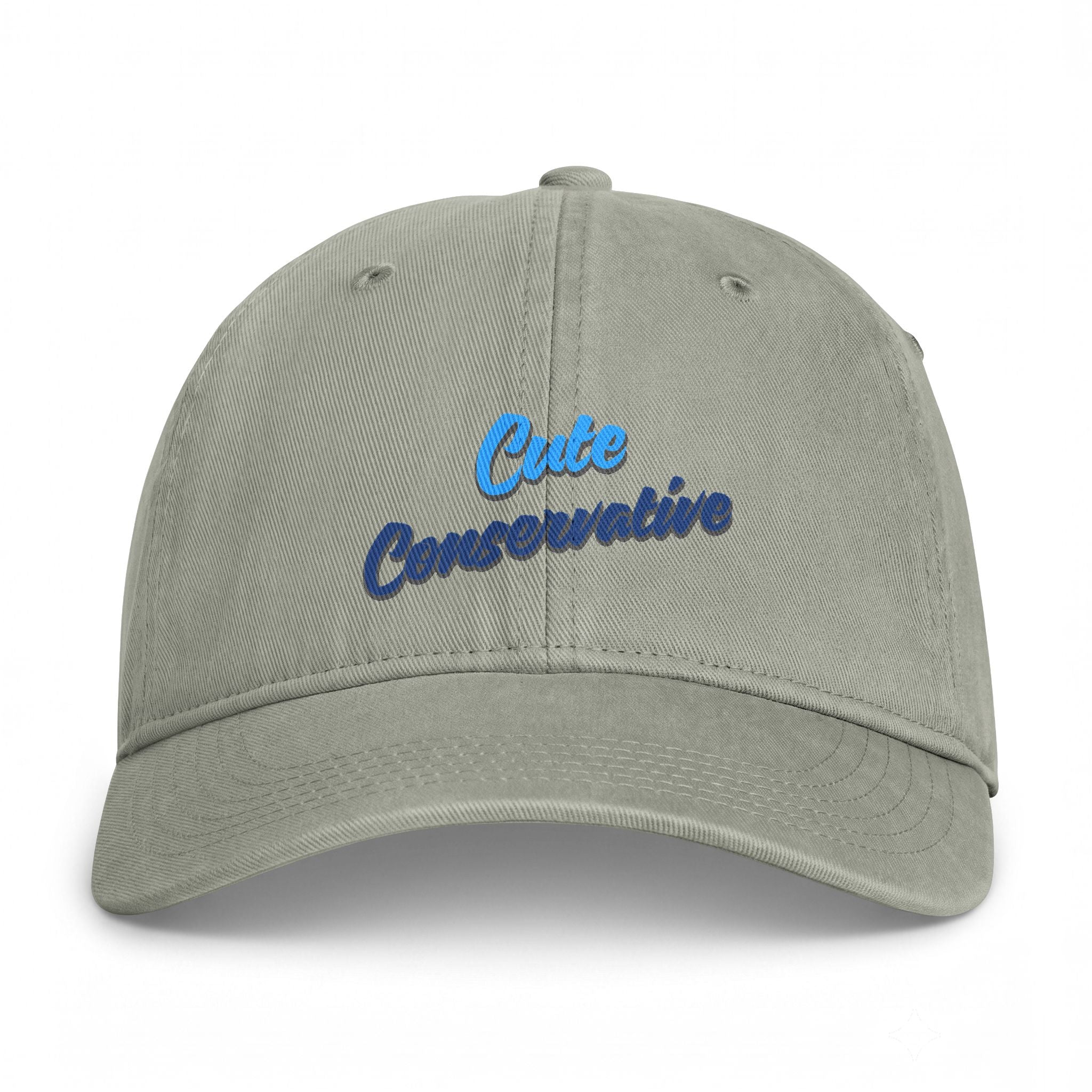 Cute Conservative Cap — Coastal Washed Baseball Hat