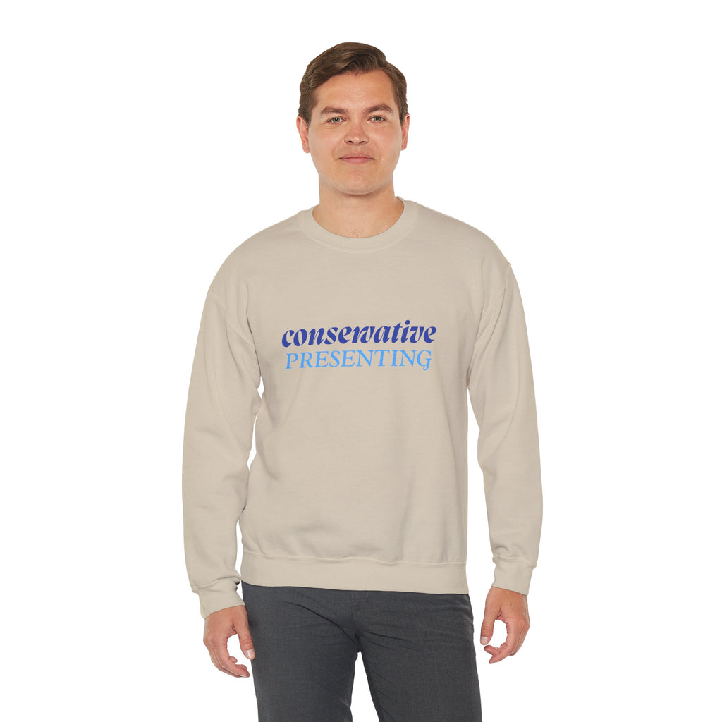 Conservative Presenting Sweatshirt — Rightly Canadian Crewneck