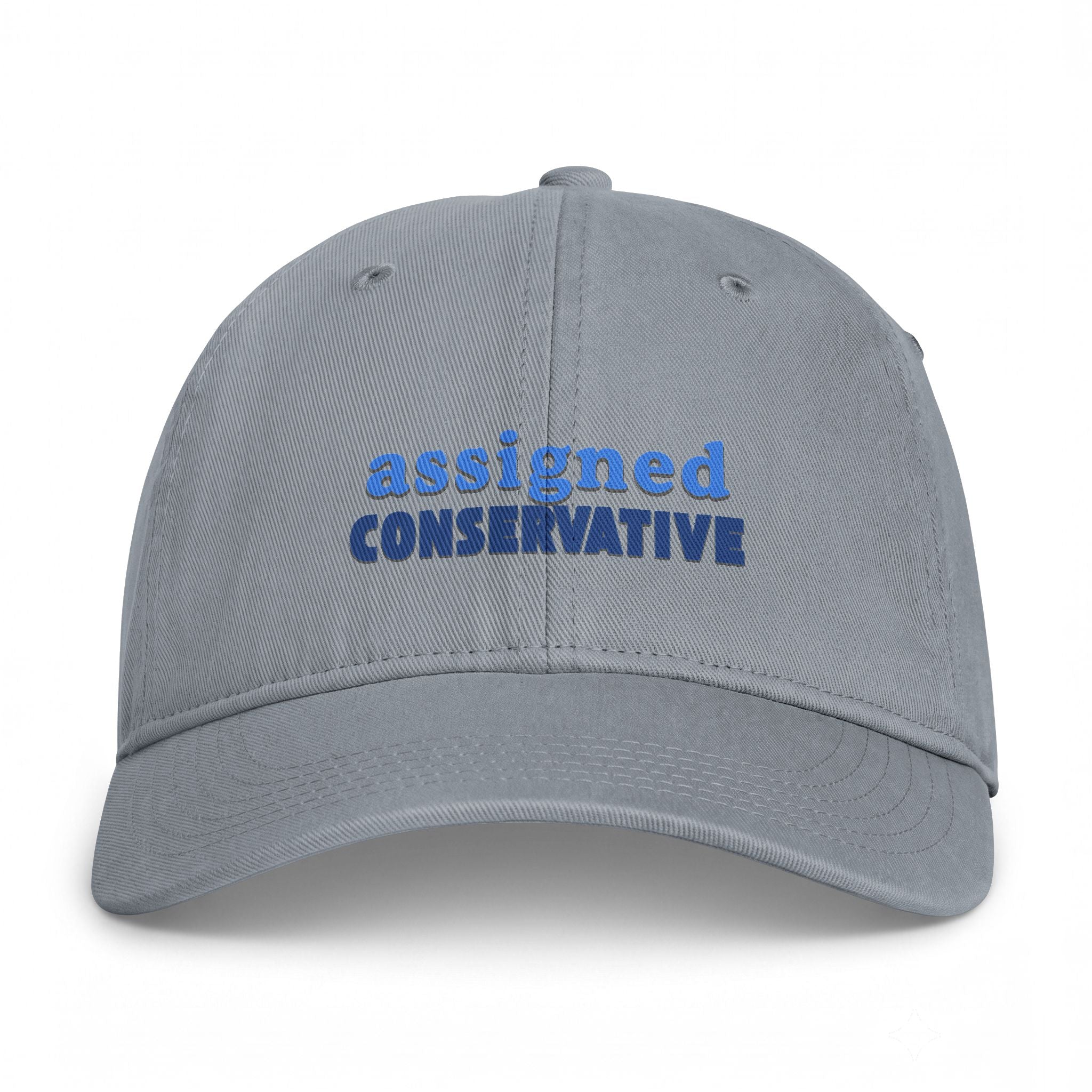 Assigned Conservative Washed Cap — Coastal Distressed Baseball Hat