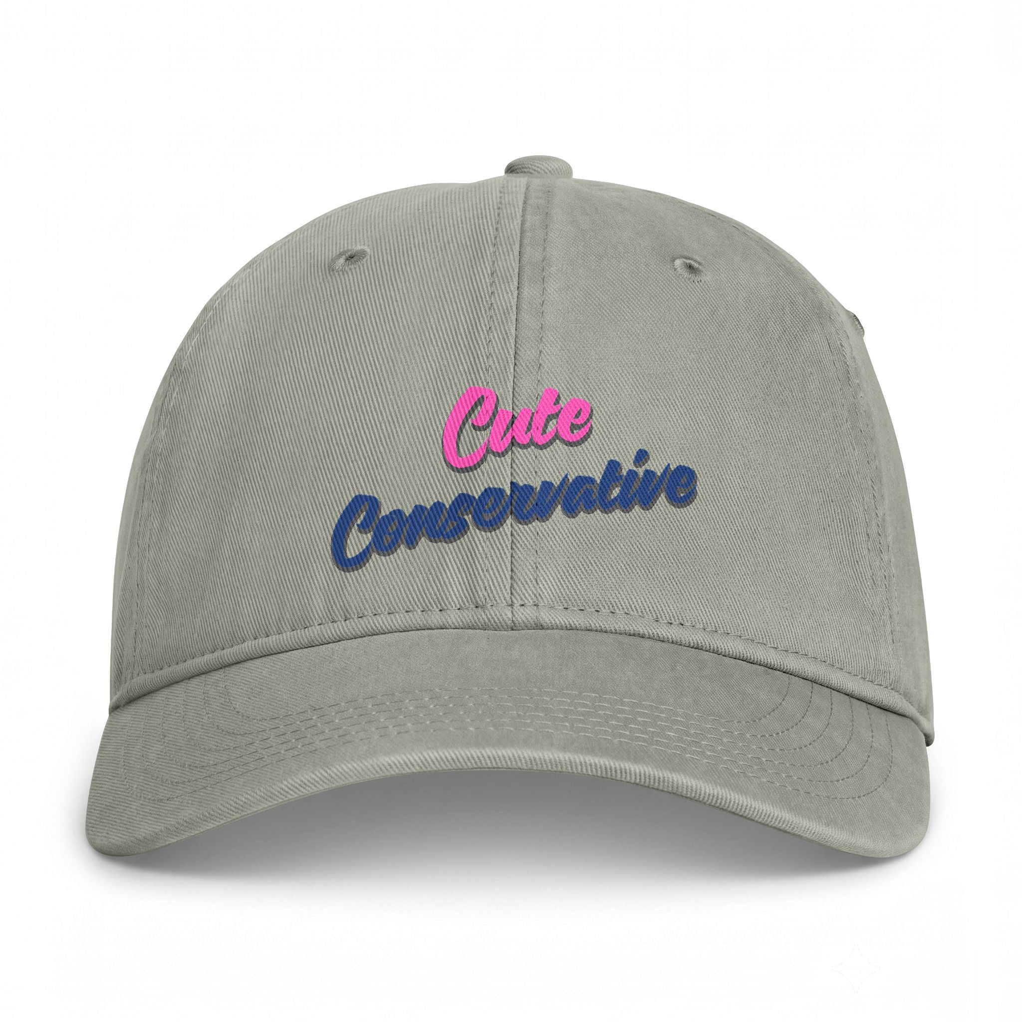 Cute Conservative Cap – Coastal Washed Cotton Baseball Hat