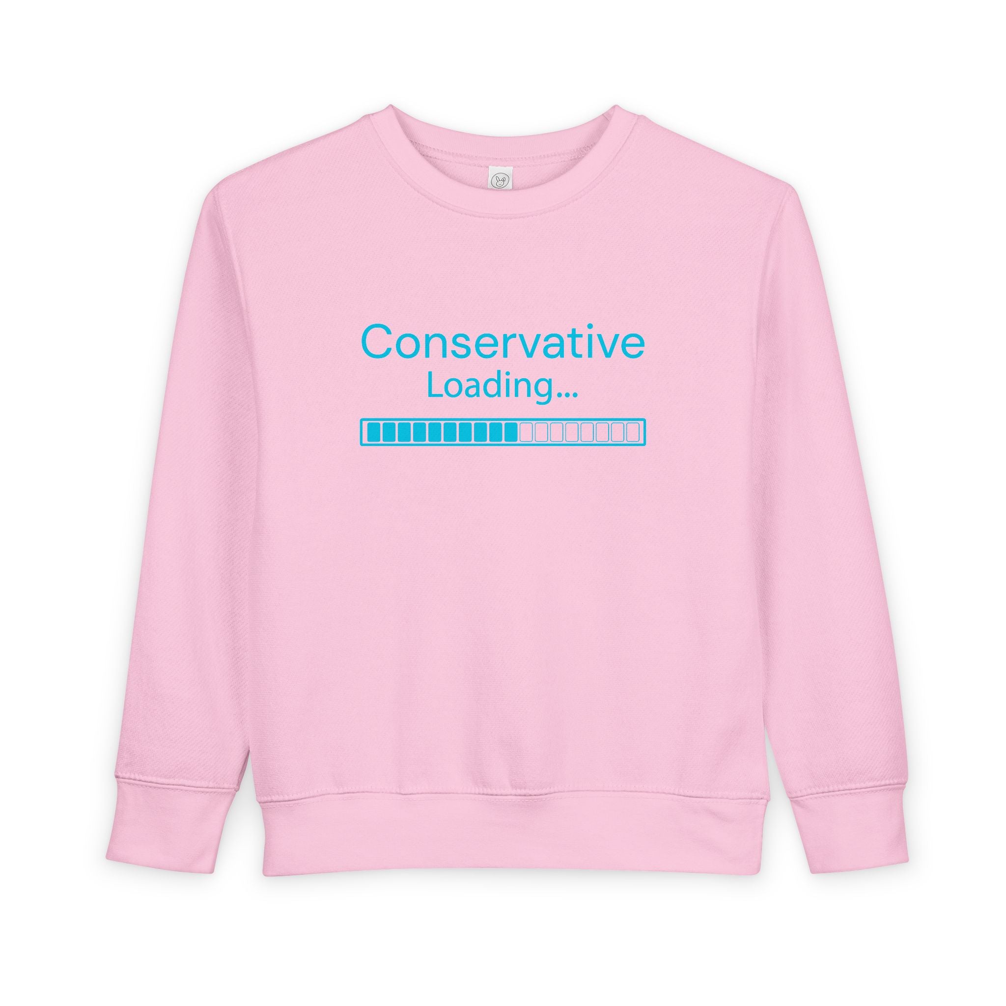 Toddler Sweatshirt — "Conservative Loading..." Cute Rightly Canadian Maple Crew