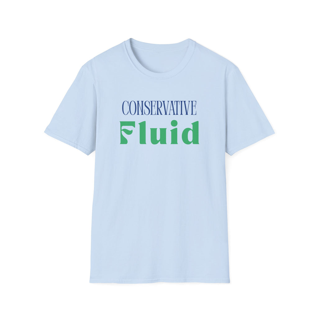 Conservative Fluid T-Shirt — Political Statement Tee