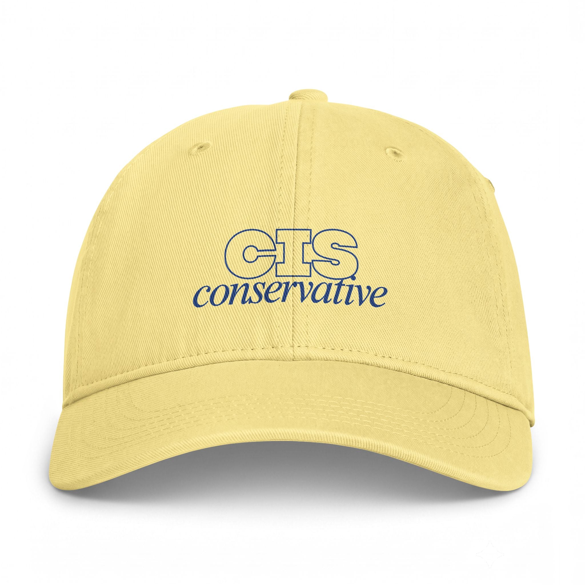 Conservative Dad Hat — "CIS conservative" Coastal Washed Cap